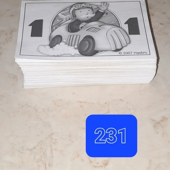 Monopoly Town Board Game Replacement Money - Picture 2 of 3